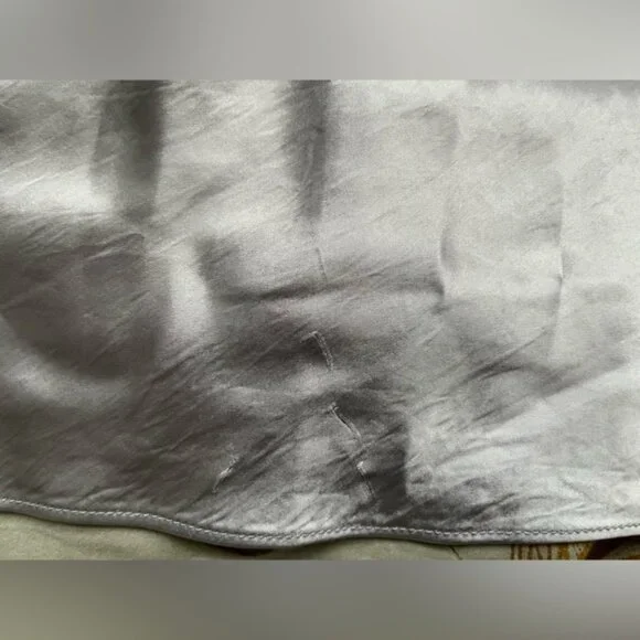 Babaton slip satin maxi skirt City grey 2 xs - Picture 4 of 4